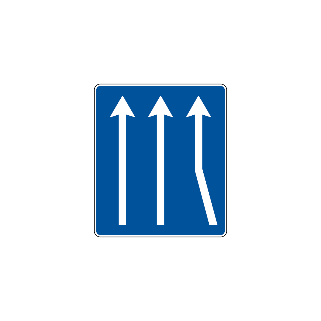 H31b – Número e sentido das vias de trânsito